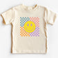 Checker Smiley Kids Tee/Bodysuit