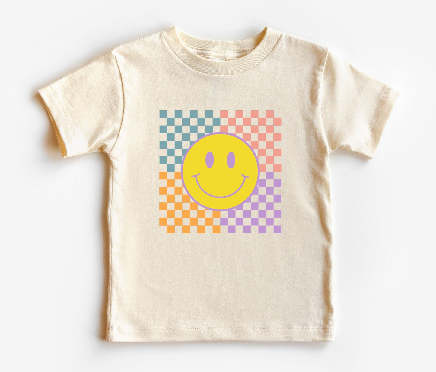 Checker Smiley Kids Tee/Bodysuit