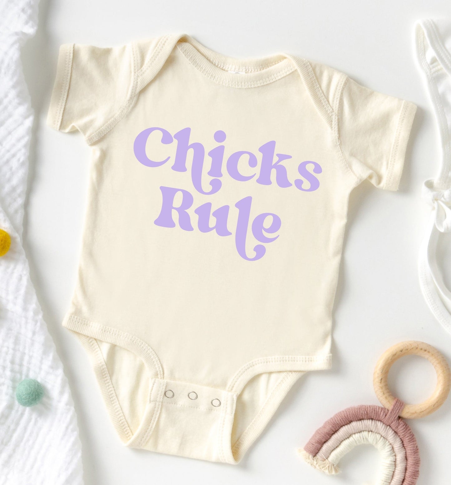 Chicks Rule Kids Tee/Bodysuit