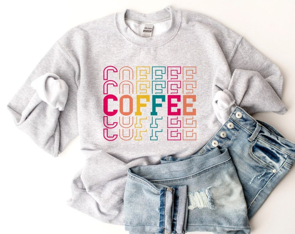 Colorful Coffee Sweatshirt