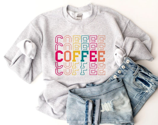 Colorful Coffee Sweatshirt