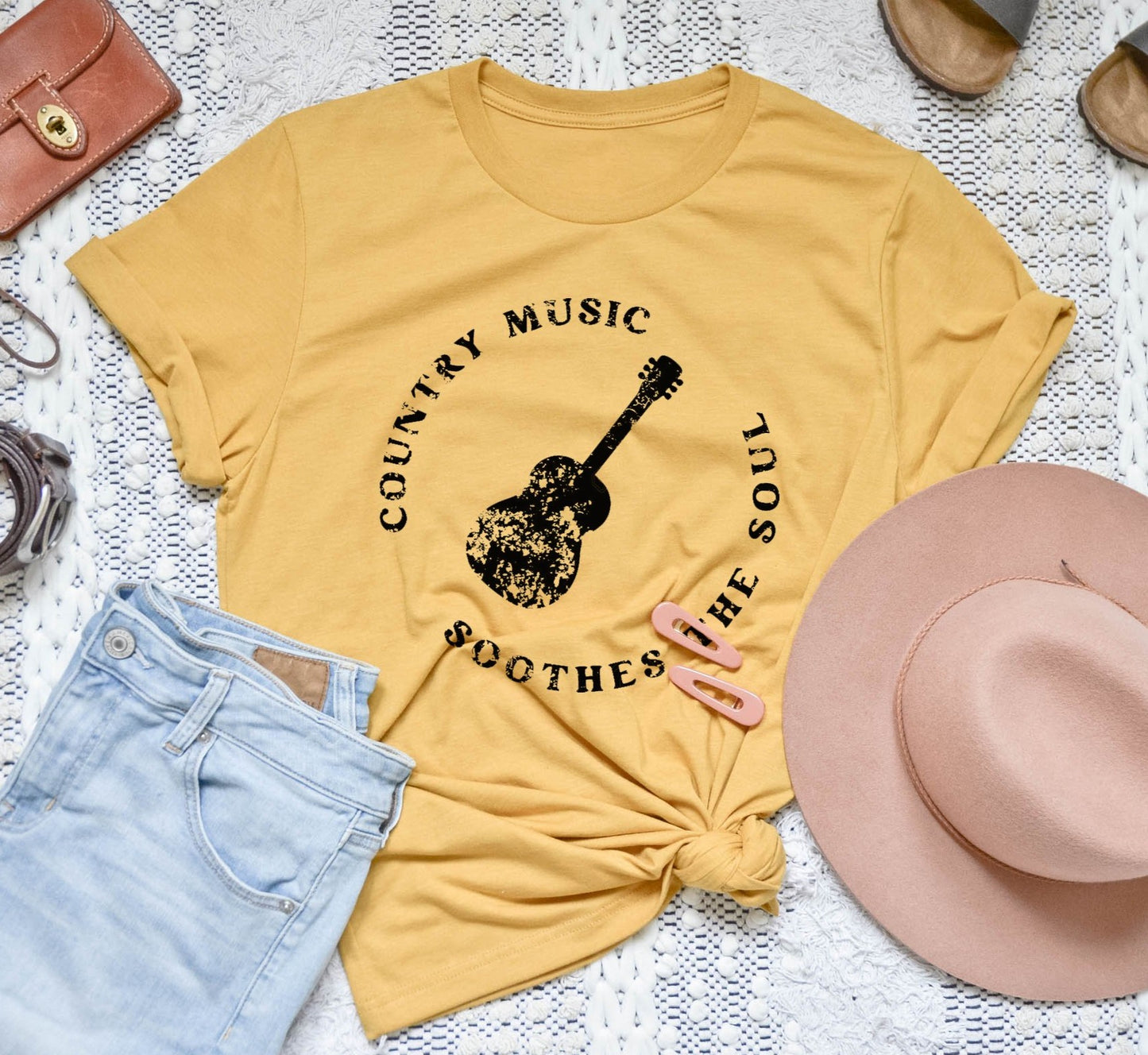 Country Music Soothes The Soul Tee