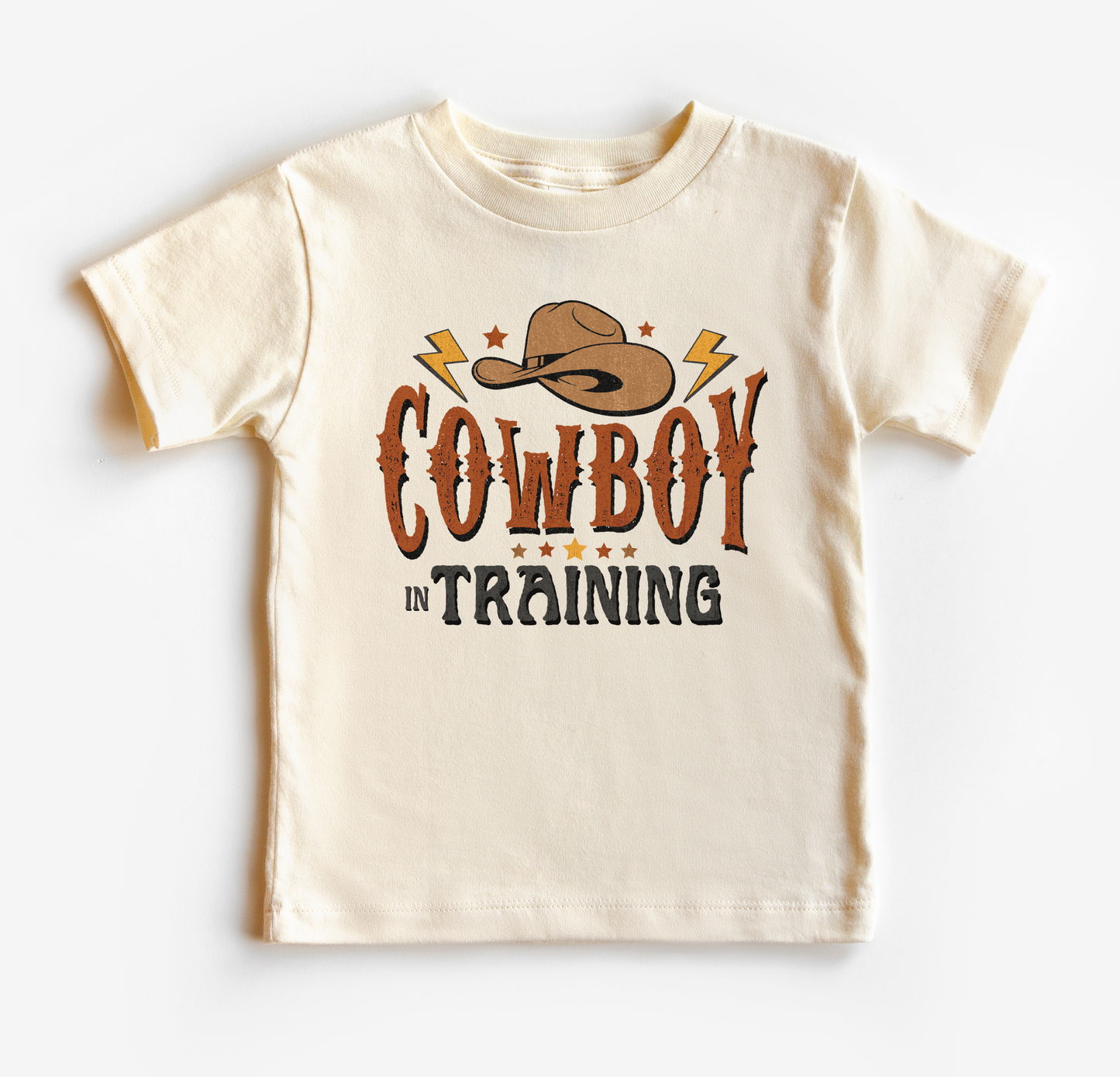 Cowboy In Training Kids Tee/Bodysuit