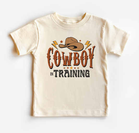 Cowboy In Training Kids Tee/Bodysuit