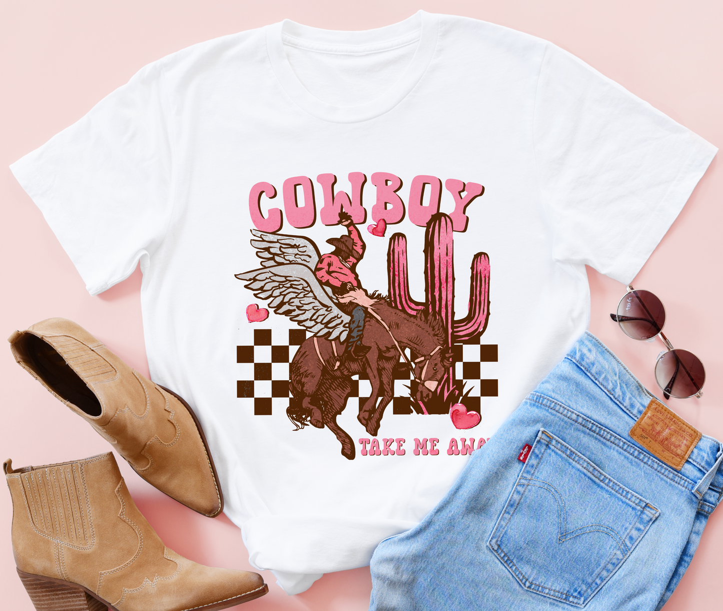 Cowboy Take Me Away Tee
