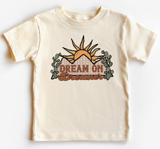 Dream On Dreamer Kids Tee/Bodysuit
