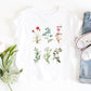 6 Colorful Flowers Kids Tee/Bodysuit