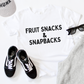 Fruit Snacks & Snapbacks Kids Tee/Bodysuit