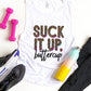 Suck It Up Buttercup Colorful Leopard Tank
