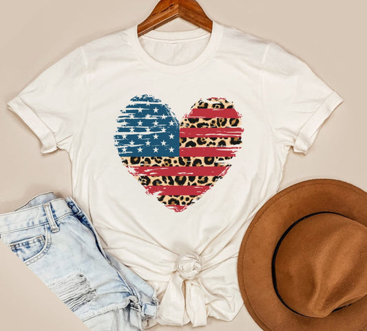 Heart Flag Tee