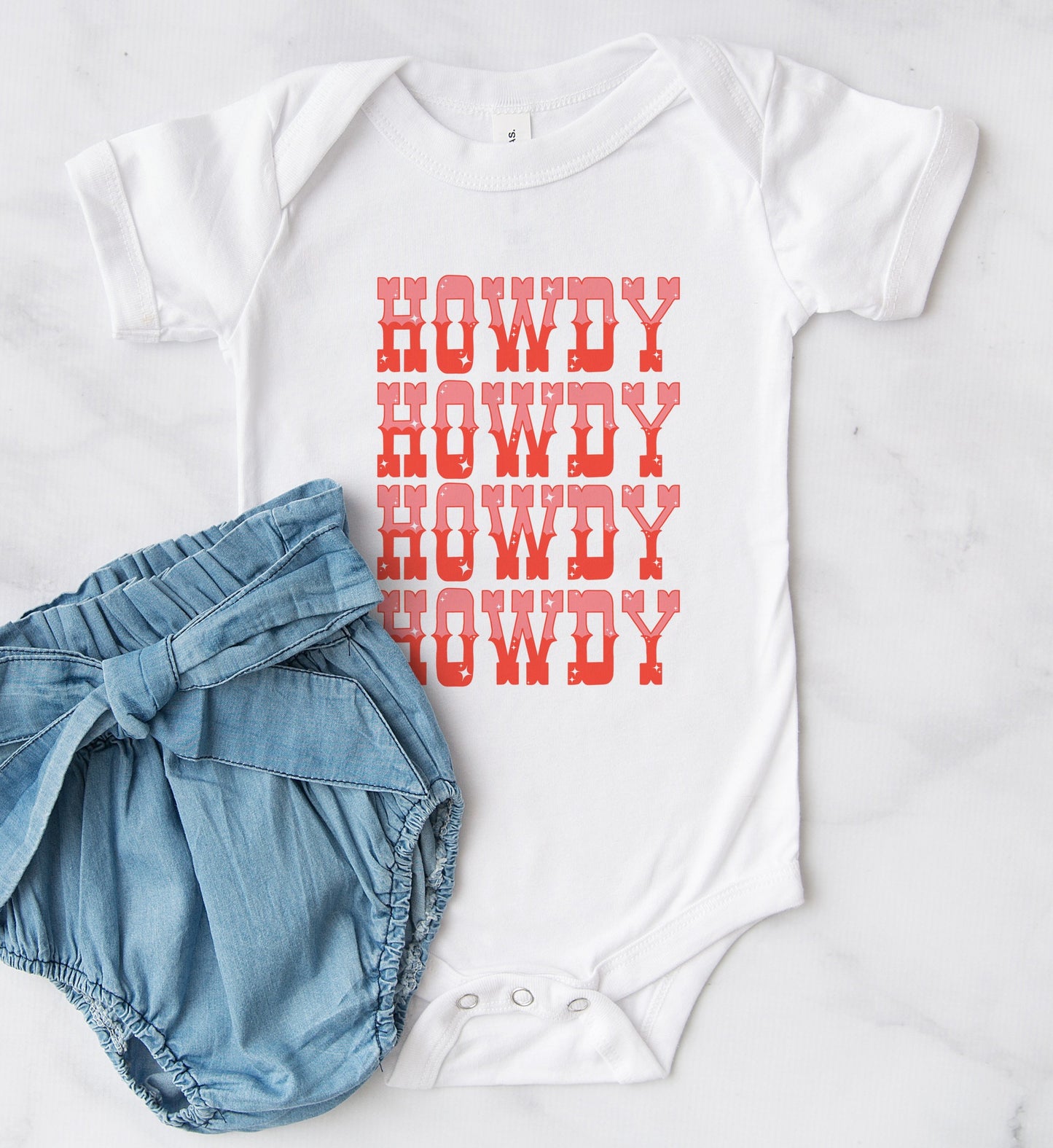 Howdy Howdy Kids Tee/Bodysuit