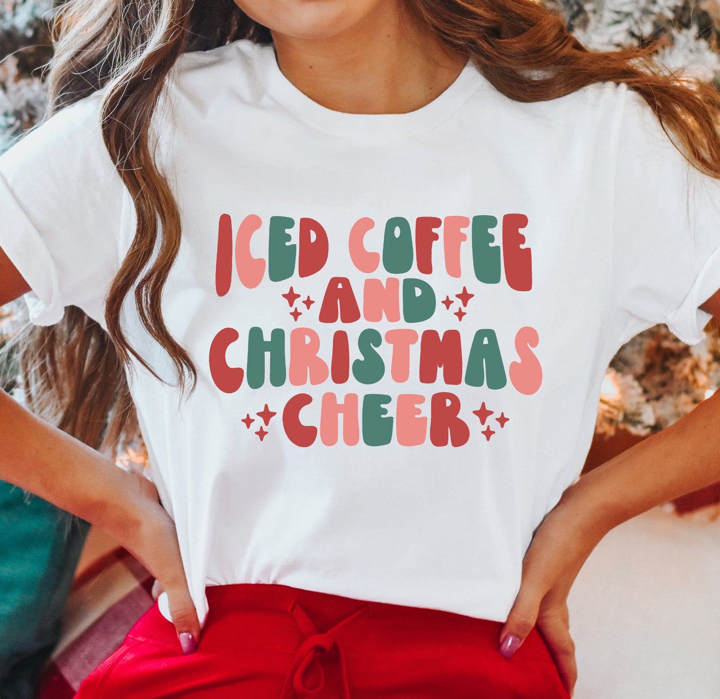 Coffee & Christmas Cheer Tee