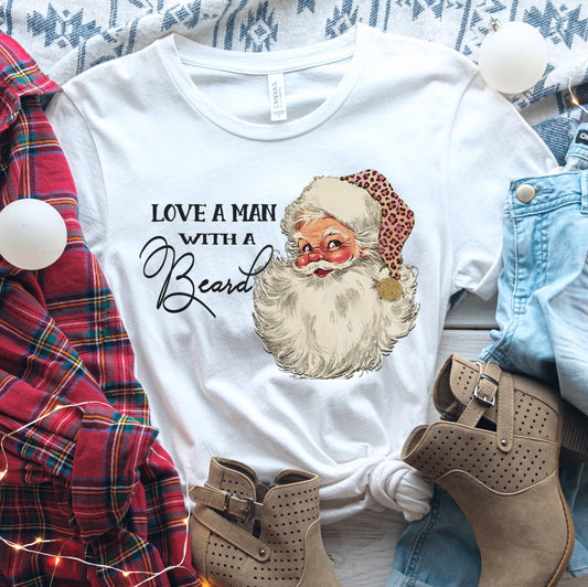 Love A Man With A Beard Tee