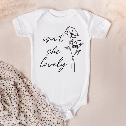 Isn't She Lovely Kids Tee/Bodysuit
