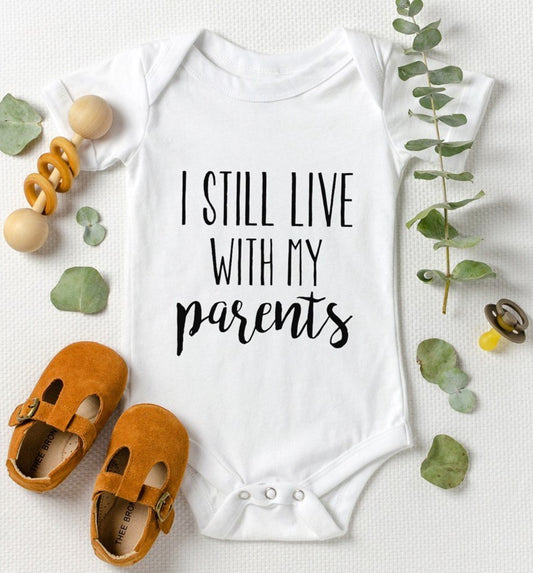 I Still Live With My Parents Kids Tee/Bodysuit