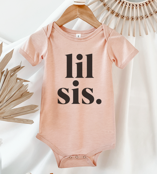 Lil Sis Kids Tee/Bodysuit