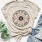 Live By The Sun Colorful Boho Tee