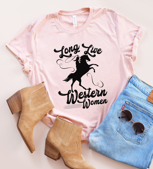 Long Live Western Women Tee