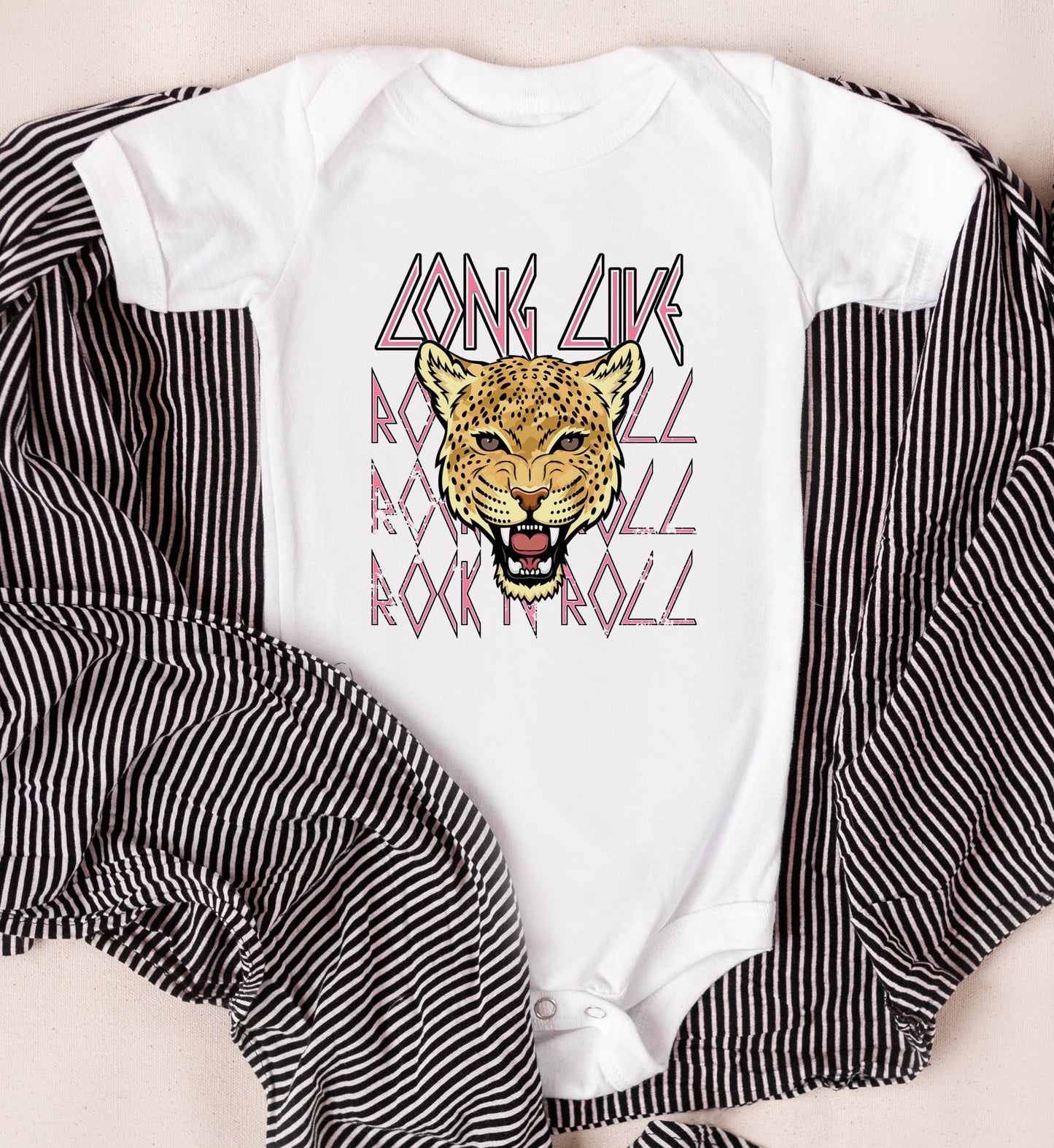 Long Live Rock N Roll Kids Tee/Bodysuit