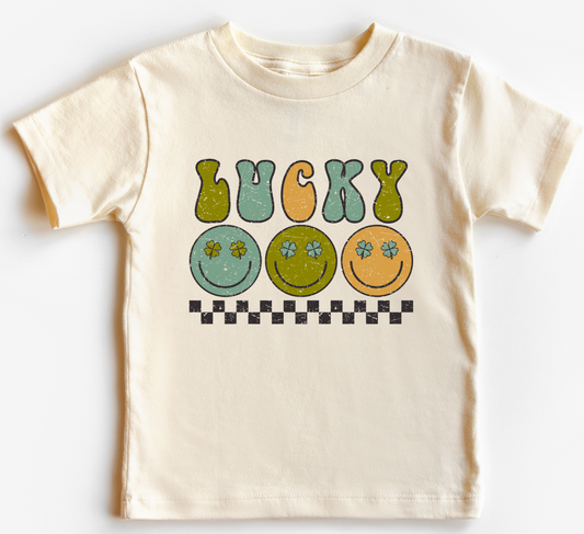 Lucky Smiley Kids Tee/Bodysuit