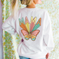 Mama Front & Back Printed Sweatshirt