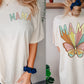 Mama Front & Back Printed Tee