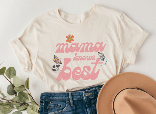 Mama Knows Best Butterfly Tee