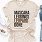 Mascara Leggings Leopard Tee