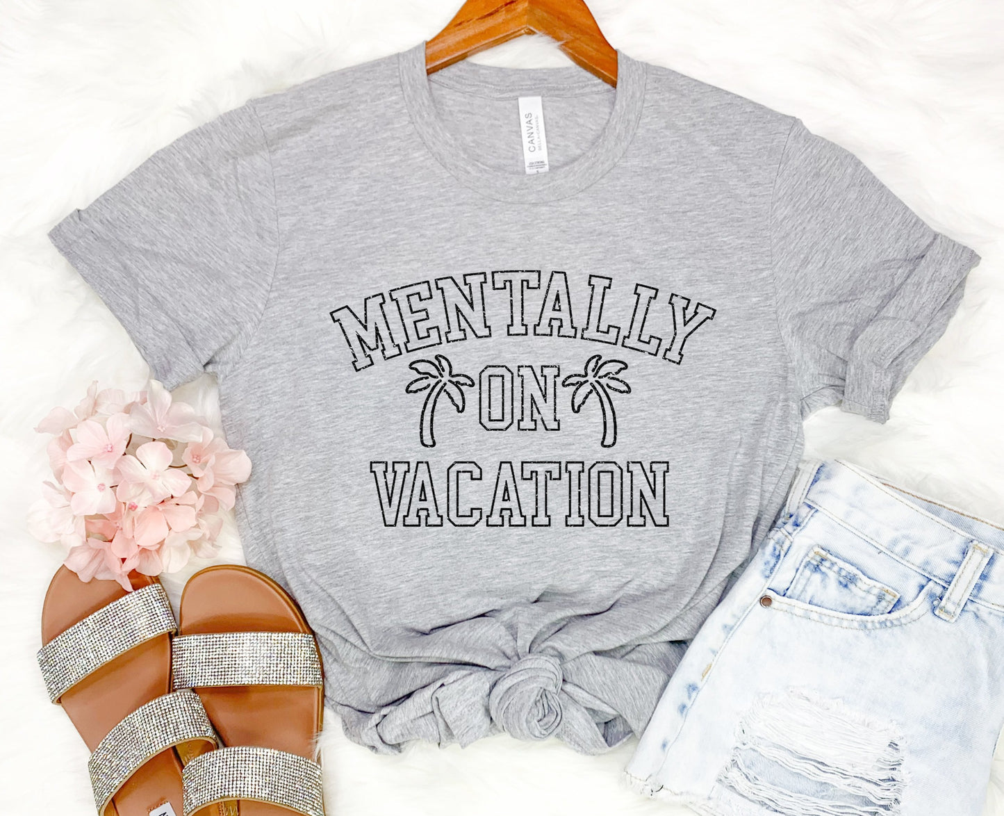 Mentally On Vacation Tee