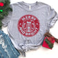 Merry and Bright Circle Tee
