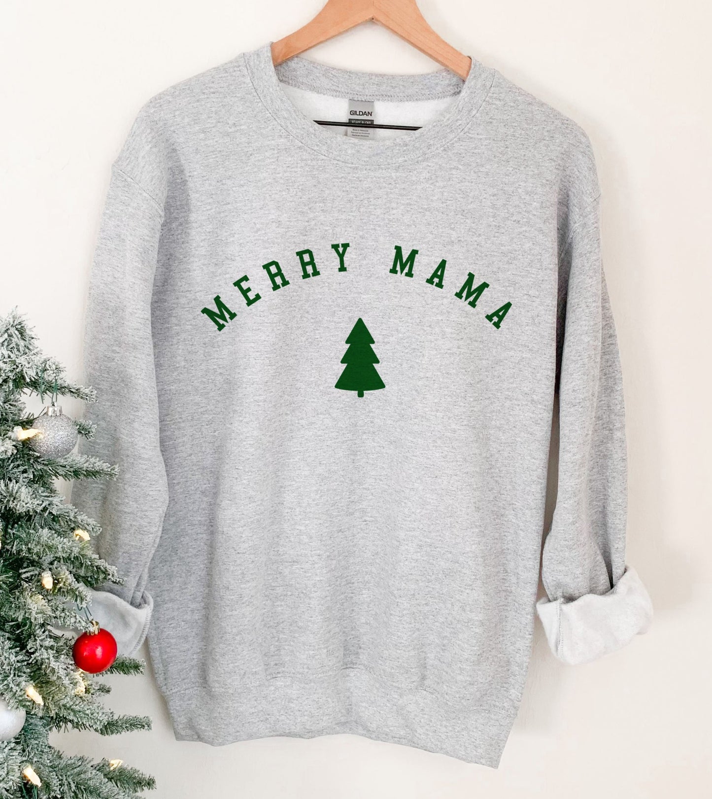 Merry Mama Tree Sweatshirt