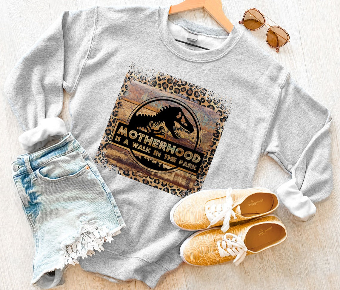 Motherhood Jurassic Park Sweatshirt