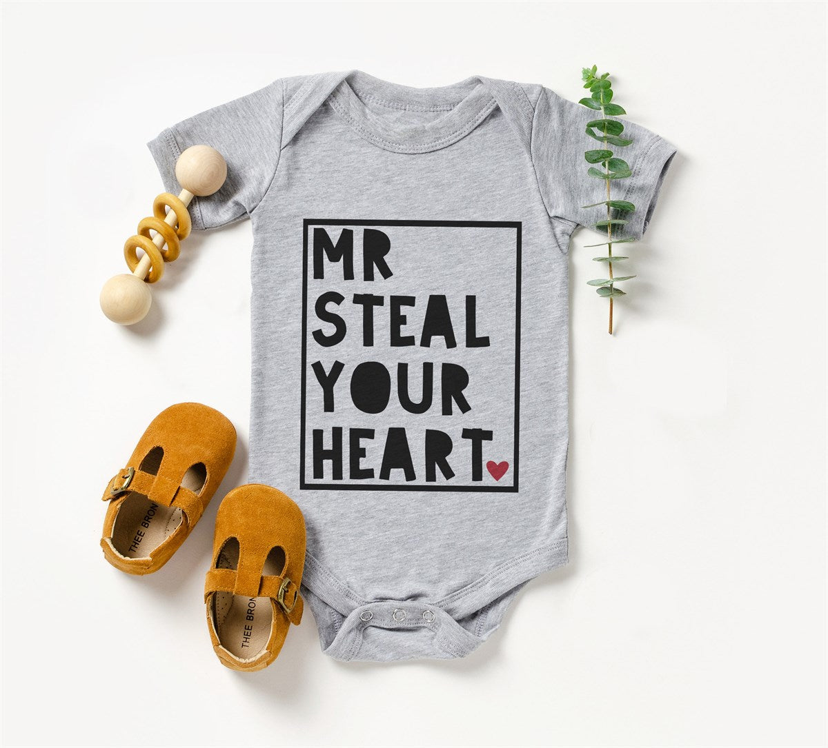Mr. Steal Your Heart Kids Tee/Bodysuit