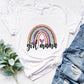 Girl Mama Rainbow Tee
