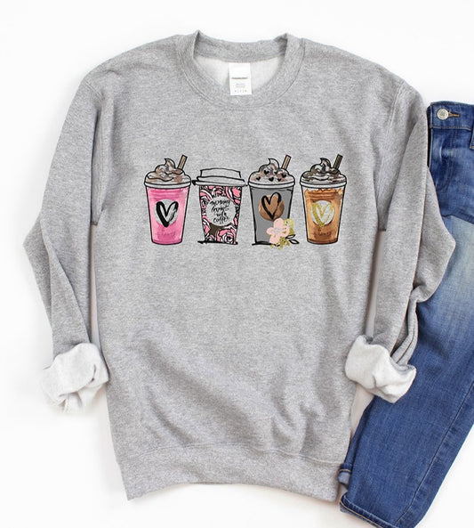 Coffee Clipart Sweatshirt
