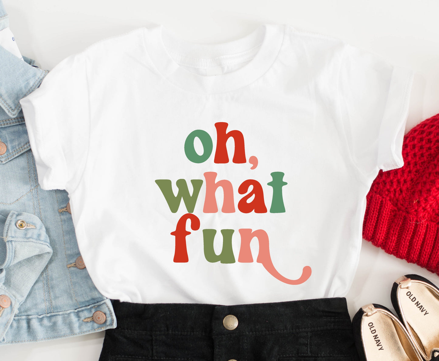Oh What Fun Kids Tee/Bodysuit
