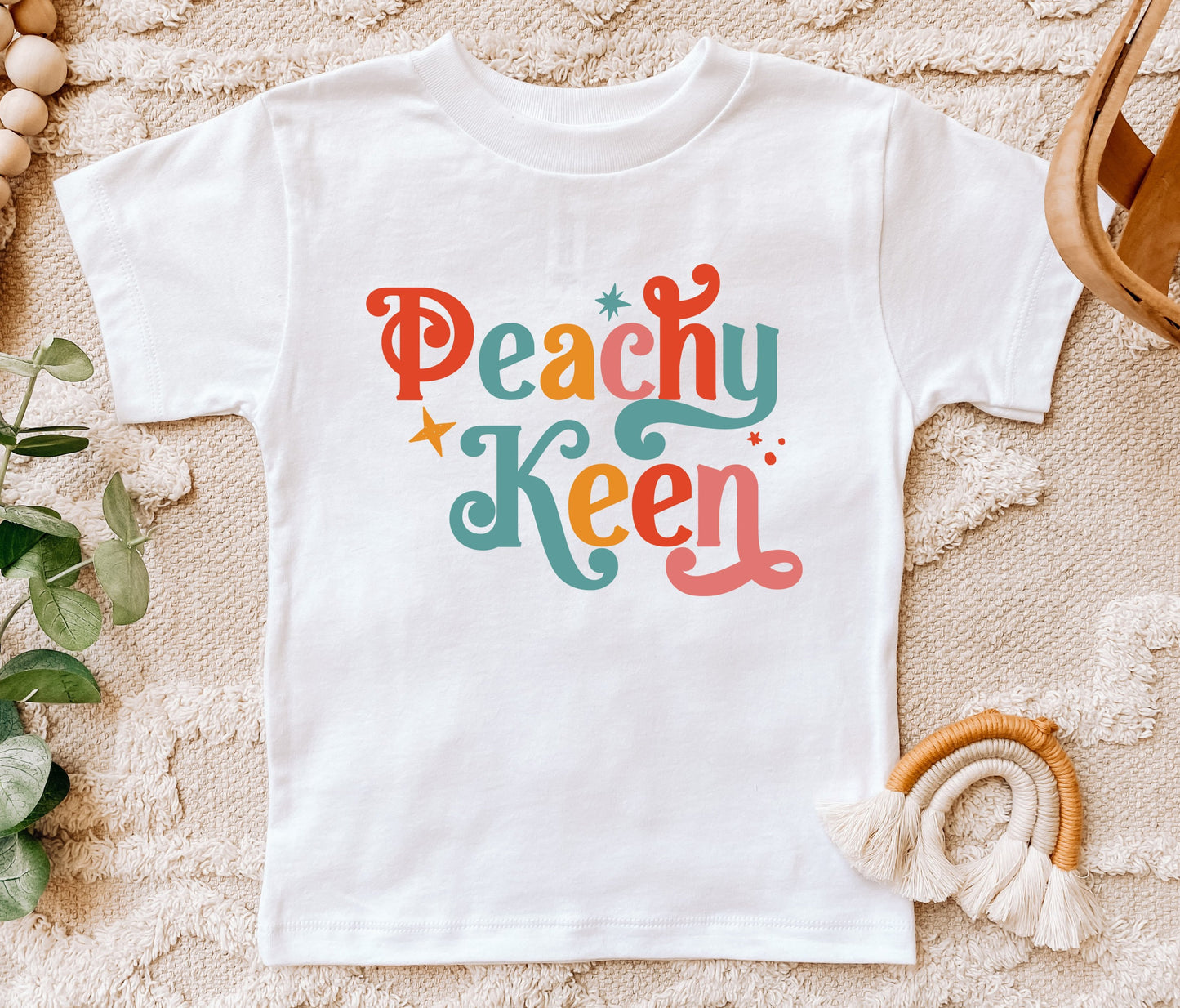 Peachy Keen Kids Tee/Bodysuit
