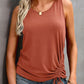 Rust Drawstring Tank