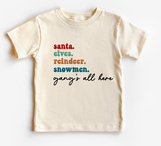 Santa Elves Reindeer Kids Tee/Bodysuit