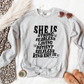 She Is MOM Sweatshirt