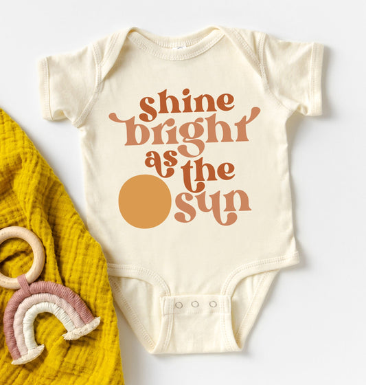 Shine Bright As The Sun Kids Tee/Bodysuit
