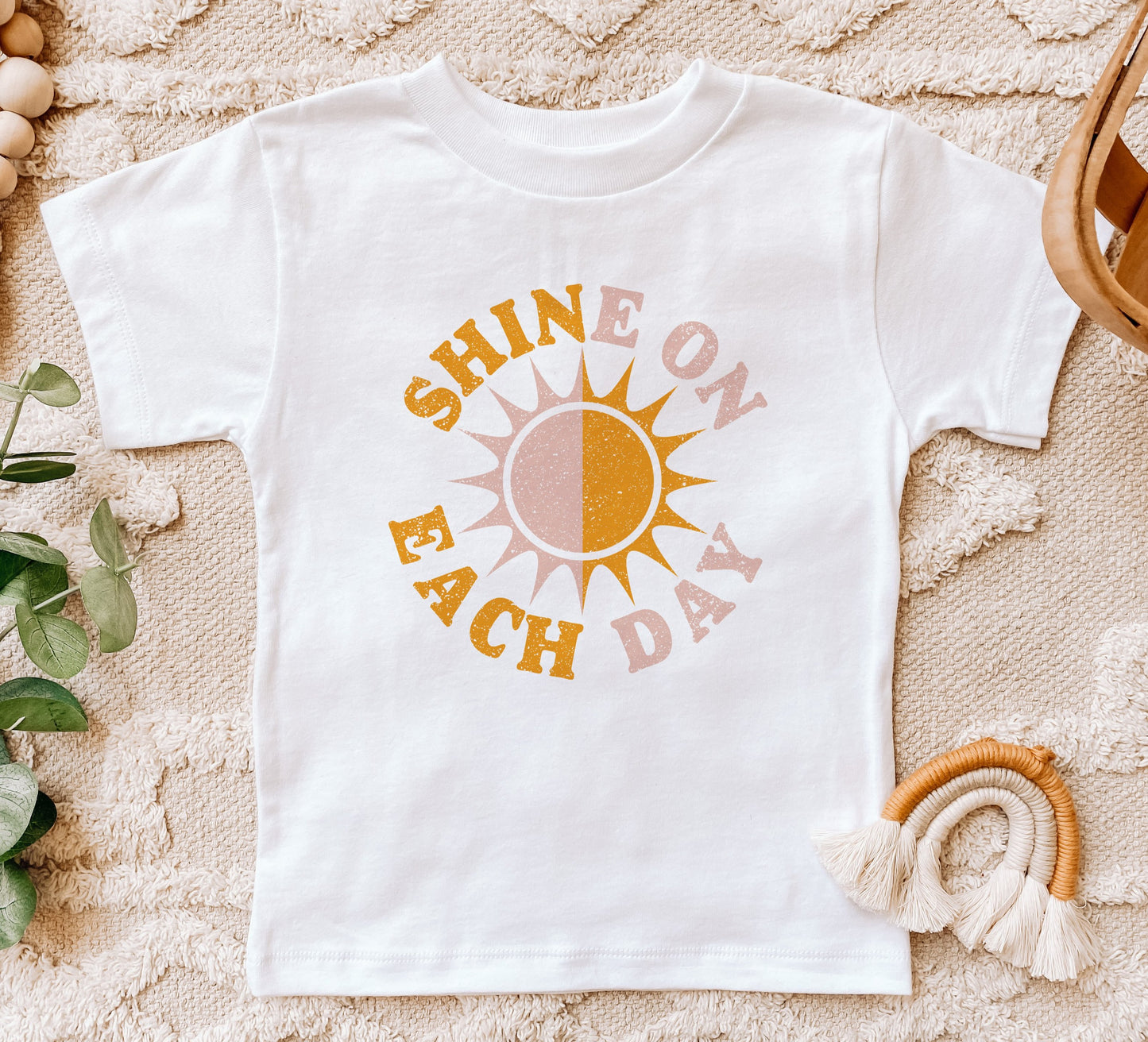 Shine On Each Day Kids Tee/Bodysuit