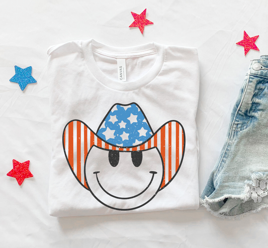 Smiley Cowboy Tee