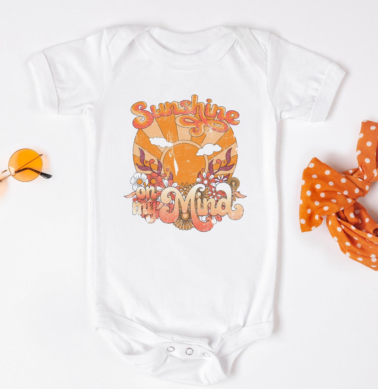 Sunshine On My Mind Kids Tee/Bodysuit