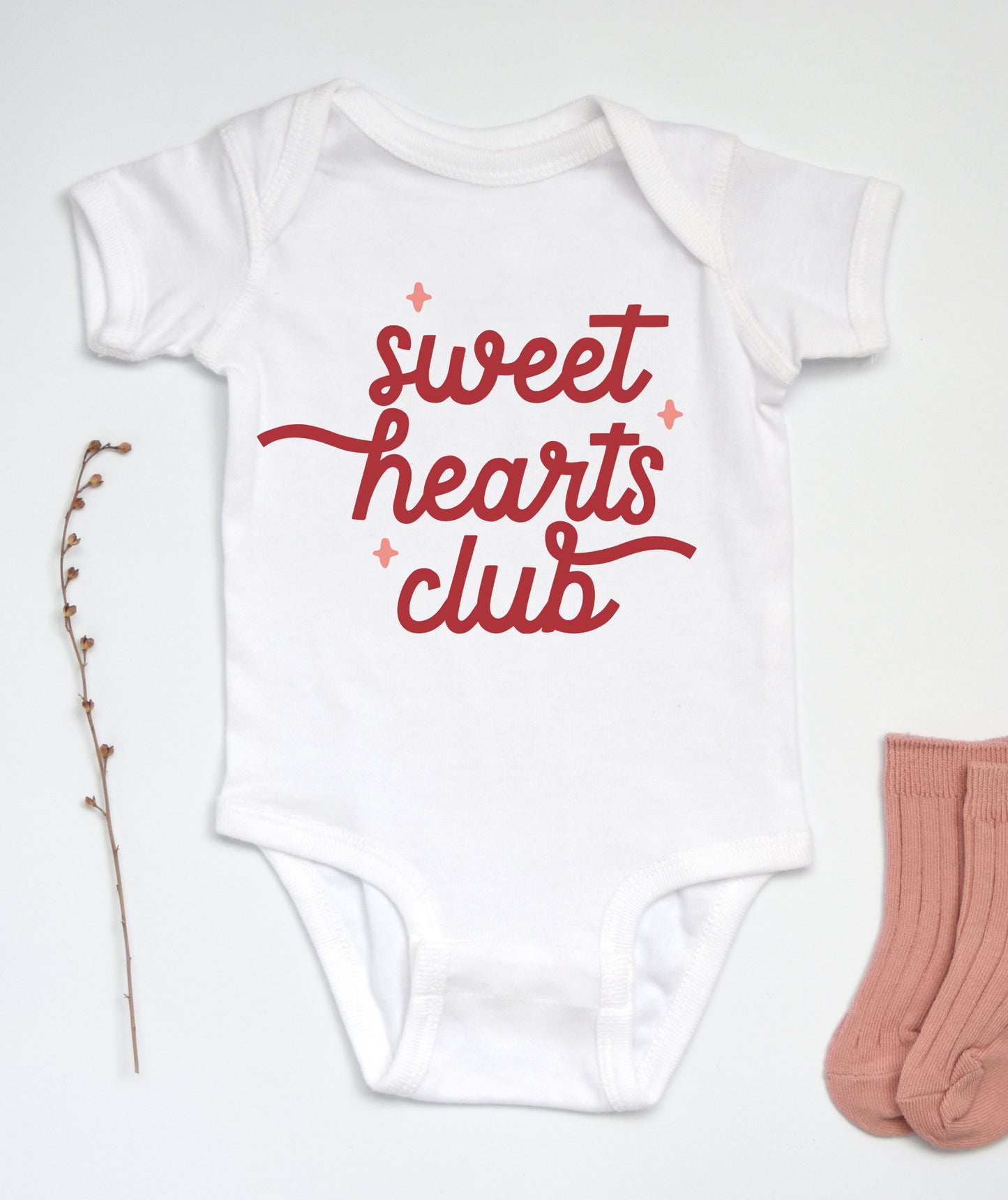 Sweet Hearts Club Kids Tee/Bodysuit