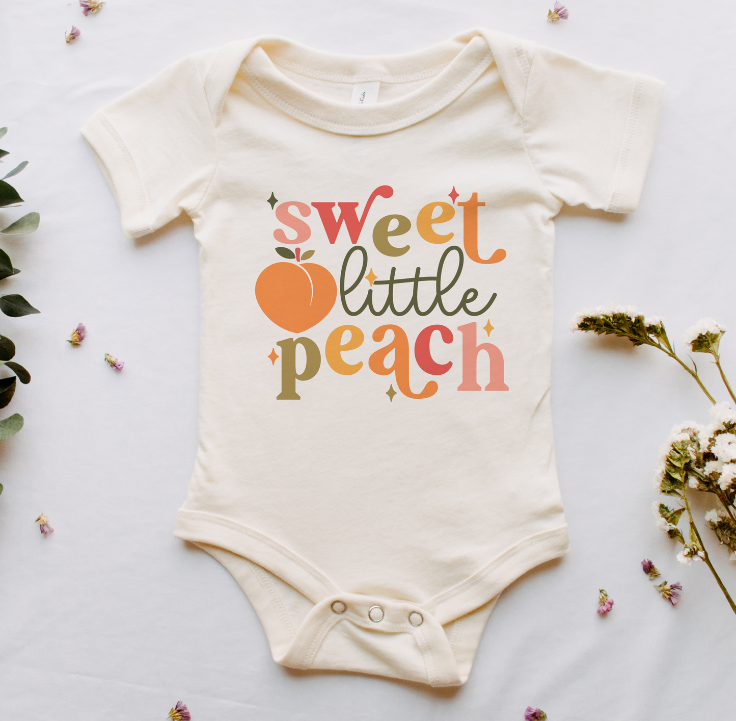Sweet Little Peach Kids Tee/Bodysuit