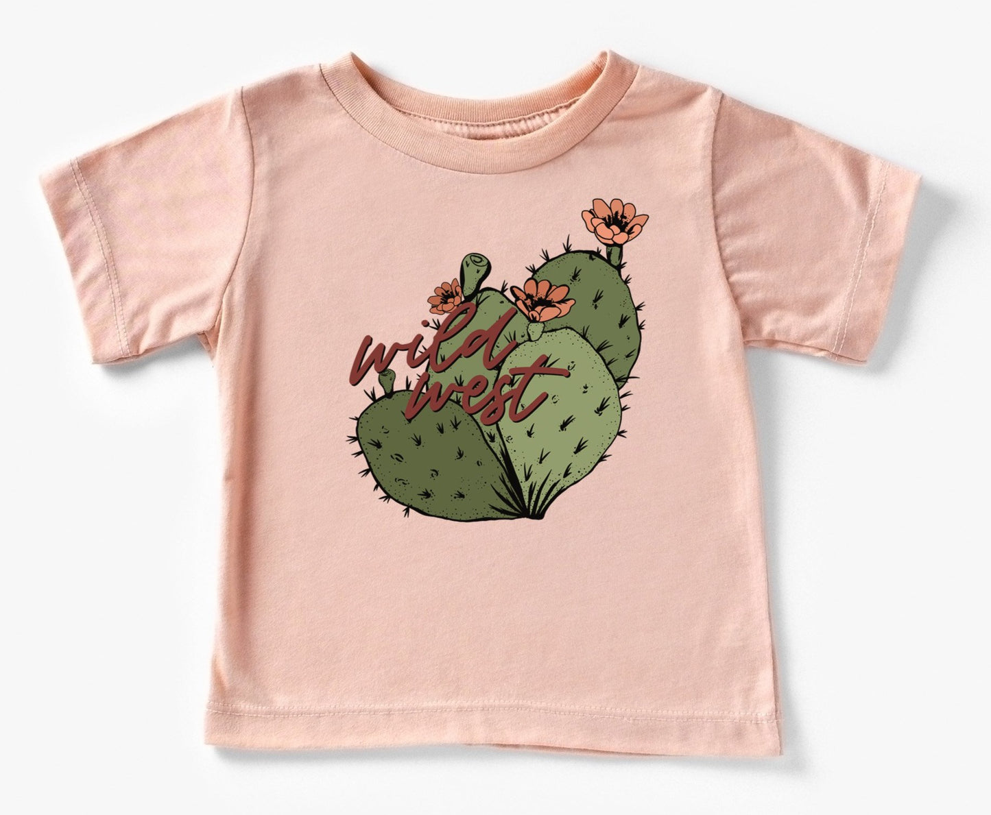 Wild West Cactus Kids Tee/Bodysuit