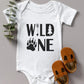 Wild One Paw Kids Tee/Bodysuit