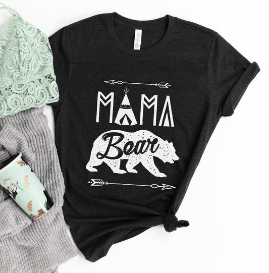 Mama Bear Teepee Tee