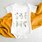 6 Colorful Flowers Kids Tee/Bodysuit
